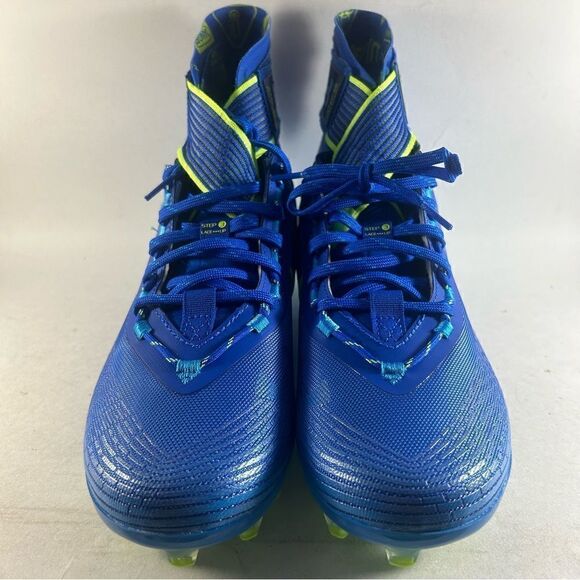 NEW Under Armour Highlight MC Men’s Football Cleats Blue Size 12 3023716-405 - Picture 2 of 9